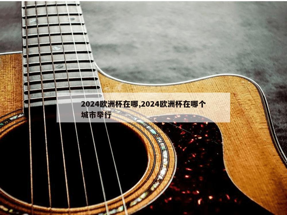 2024欧洲杯在哪,2024欧洲杯在哪个城市举行