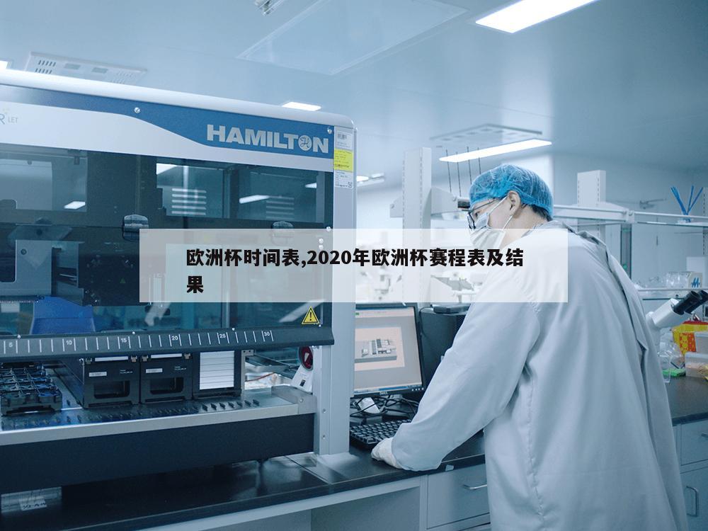 欧洲杯时间表,2020年欧洲杯赛程表及结果