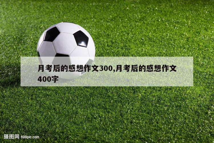 月考后的感想作文300,月考后的感想作文400字